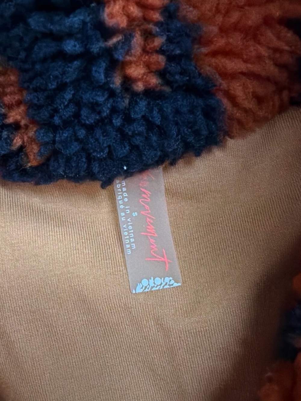 FP Movement Cozy Multicolor Sherpa Pullover - Picture 3 of 6